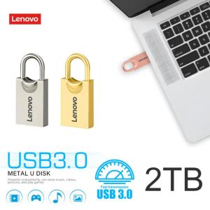 Адаптер Lenovo Mini USB Flash Drive 2TB 1TB USB 3.0 Pen Drive 128GB Flash USB Pit