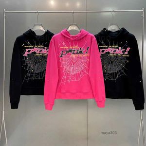 Hoodie Designer Mens Pullover Young Thug 555555 Angel Hoodies Womens Hoody Embroidered Loose Long Sleeve Hooded Sweatshirts Streetwear 4363