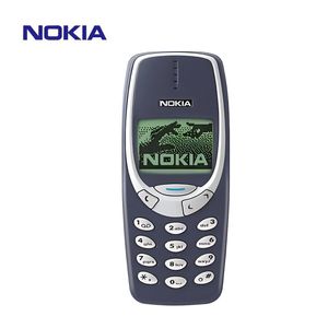 Оригинальные отремонтированные мобильные телефоны Nokia 3310 разблокированный мобильный телефон GSM 2G Mini Phone для студента с коробкой