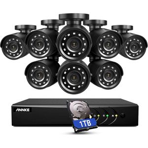 3K Lite Security Camera System Outdoor с обнаружением человека/транспортного средства, 8CH H.265 DVR и 8x1920TVL/2MP IP66 Home CCTV CAMERAS, Smart Playback, оповещение по электронной почте с изображением