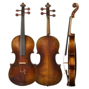 Standard Violin V06e Dark Retro Lack Acoustic Solid Spruce Maple