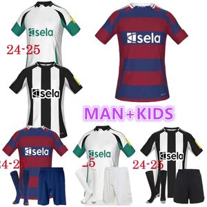 2024 2025 Hem Bov Soccer Jerseys Bruno G. Joelinton Isak 24 25 3rd Tonali Isak fans Player Maximin Wilson Almiron Football Shirt Man Kid Kit 16-XXL