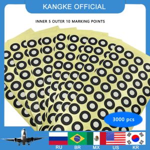 Scanner 3000 PCS REVOPOUNT 5,0 mm punto di riferimento per marcatori di riflessione IFFuse per scanner 3D