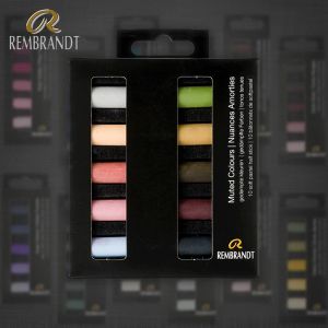 Organizzatore Netherlands Rembrandt Master Master Pastel morbido 5/10 Colori a mezza lunghezza COLORE PROFESSIONALE SERIE GREE GRIGIO BJD FORNITÀ