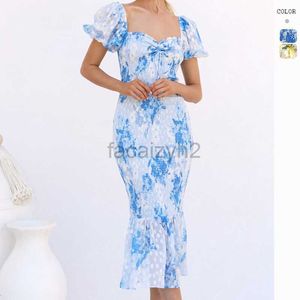 Дизайнерское платье модное платье Slim Fit Spicy Girl New Product Bubble Elegant Banquet Party Платье для рыбного хвоста летнее девочка плюс платья