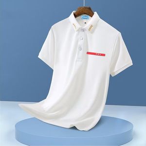 T-shirt da uomo Polos Shirt Designer Summer Short Polo Man top con lettere magliette di magliette da uomo magliette