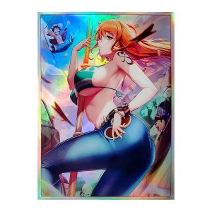 Giochi 60PCS/BAG Anime Card Maniche 67x92mm Cards Board Cards Protector Shield Copertura a doppia carta per PTCG/PKM/MGT WS Trading Cards