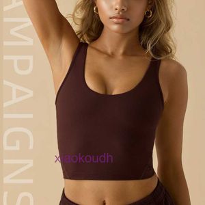 Fashion Ll-tops Sexy Women Yoga Sport Underwear Naked Sports Tank Top Breathable Fitness Bra Detachable Chest Cushion Running Shock Resistant