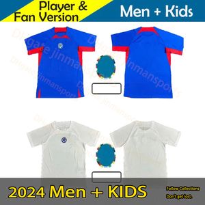 Nuova maglia da calcio in Slovacchia 24 25 Home Blue Away Blue Bhite Football Jersey 2024 2025 Kit di vestiti per camicia corta da uomo da uomo