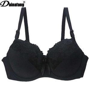 Bras Womens Underwear 34/75 36/80 38/85 40/90 42/95 44/100 BCDE Cup Bra Womens Sexy Lace Bra Plus Size UnderwearL2405