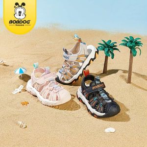 Bobdog House unisex barn nära tå andningsbara sandaler bekväma hållbara strandvattenskor för pojkens flickas utomhusaktiviteter Amazon Hot Selling BBT22643