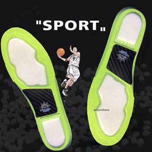 Zoom Air Cushion Carbon Plate Insules for Shoes Rebound Cyned Thick Basketball Running Accessories Orthopedic Insole Sneaker 240506