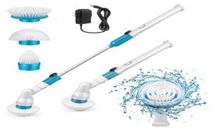 Kablosuz Scrubber Electric Spin Scrubber 3 Değiştirilebilir Temizlik Fırçası Kafası Anne için Kolayca Ev Temizliği Bölüm 2103295336296