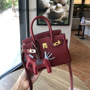 20см маленькие сумки Summer Crossbody Berkkins мини -сумка классическая дизайнер Litchi Lady Women