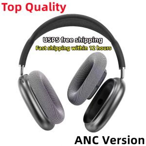 For Airpods Max ANC Wireless Headphone Accessories Max Pro ANC Active Noise Cancelling Headse TPU Case Silicone shell airpod max Bluetooth Earphones Sponge pads