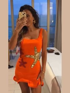 Urban Sexy Dresses Sparkling Sequined Strap Mini Dress for Women Elegant Shiny Slveless Bodycon Holiday Dresses 2024 Female Beach Party Vestidos T240507