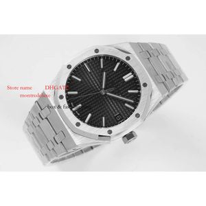 4302 Superclone Mechanical Mens 15500st Glass Designer zegarki ze stali nierdzewnej zegarki zegarki na rękę AAAA10.4 mm kalibru BF BREG 41 mm Men Designer 764