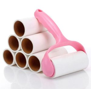 10 Rolls1 Handle Sticky Roller Sticky Dust Paper Dåligt självhäftande borstkläder Ludd Borste Hårborttagare Kit JK2006XB2562870