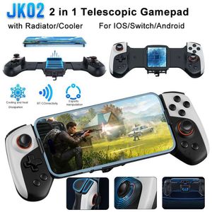 -1 Controlador de quadro de jogos sem fio Semicondutores Set Schet Schet Sceler Handle adequado para iOS/Switch/Android Game Console Joystick J240507