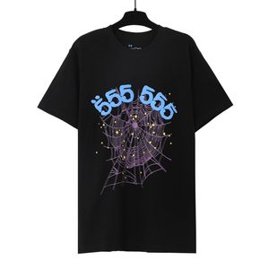 Spider Fünf-Sterne-Herren-T-Shirt Kurzarm Sommer übergroß