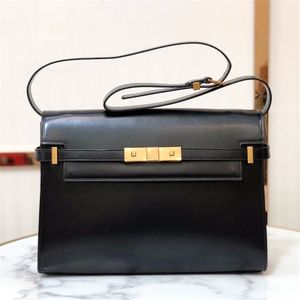 Vintage braune Clutch Crossbody Manhattan Bags Damen Krokodil -Leder -Tasche sogar Designerbeutel Mann Top -Qualität von Schulter Luxurys Handtasche Aktentasche weiße mittlere Tasche