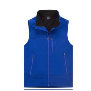 Designer Men Fleece Vest Waterproof Spring Soft Shell Vest Black Winter Vest Outdoor Sport Men Jacket Waterproof Hiking Man Vests
