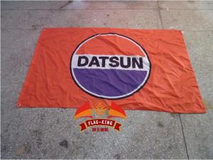 Zubehör Nissan Datsun Racing Flag, 100% Polyster 90*150 cm Flagge, Flagge King