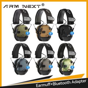 5.1 Bluetooth Earmuffs Electronic Acttive Słuchawki Bezpieczeństwo ochrony ucha do ucha do polowania Zestaw słuchawkowy 240507