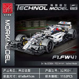 Legos Car 1200pcs High-Tech-Formel-Autos 023005 Red F1 Bausteine Sport Rennwagen Supermodell Kits Ziegelspielzeug für Kinder Jungen Geschenke 6465