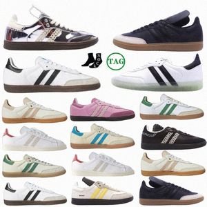 Buty designerskie trampki OG Cloud White Core Black Gum Collegiate Green Gum Grey Stopa Aluminium Wonder Footwear Białe zielone płaskie męskie traivlbr#