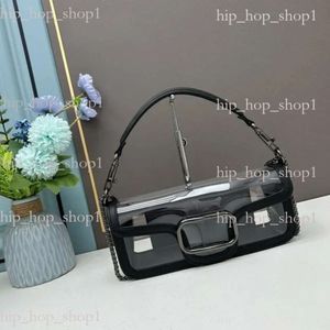 Valentine Bag V Luxury Women's Shoulder Bag Designer Chain Bag Fashion Clear Tote Bag Clamshell Leather Patchwork Purse Two Sizes Valentine Bag 708