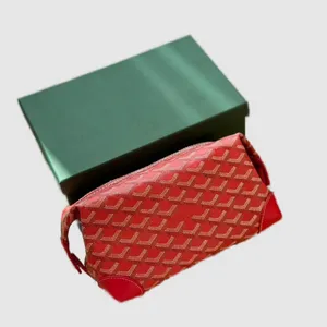 Tvätta kosmetisk väska designer kvinna väska påse säck luxe lyxväska makeup väska blixtlås multicolour plånbok påse koppling väska stor kapacitet rosa röd TE049 H4