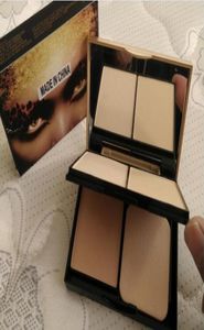 Makeup Doublelayer prasowy proszek 3 colors In1 Box Face Plus Foundation 39G2884568