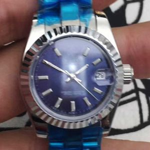 Designer Watch reloj watches AAA Automatic Mechanical Watch Lao Jia Womens Tooth Blue Night Glow Fully Automatic Mechanical Watch H