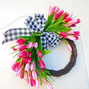 Decorative Flowers Wedding Decoration Wreath High Degree Of Simulation Beautiful Effect Suitable For Various Holiday