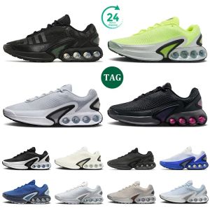 2024 Herr Designer OG DN Athletic Running Shoes Womens Luxury Mesh Triple Black Galactic Jade Purple All Night Volt Cushion Jogging Vandring Sneakers Trainers 36-45