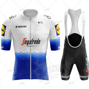 Велосипедная одежда Man Summer Jersey Bants Mountain Team Must Mens Jacket MTB мужская одежда триатлона костюма Bib Sotts Set 240506