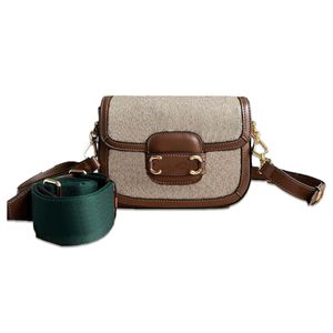 Designer Bag axelväska klassisk retro lyxig handväska kvinnors fashionabla crossbody väska lyxig avancerad äkta läderväska
