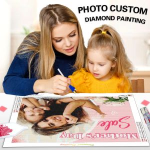 Craft Photo Custom Diamond Painting Full Square/Round Diamonds Embroidery Art Mosaic Kit Wall Picture Diy Gift Home Decoration