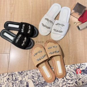 Slippers Sandals 2024 New Loafer Bool Casual Shoe Flat Man Mule Womens Sexy Sliders Girl Summer Beach Luxury Designer Slide Mens Size 35-41 Sandale Gift 5.7 05