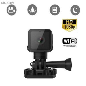 Mini aparaty CS03 Mini Sport Camera 1080p HD Rejestrator wideo IP67 Wodoodporna ludzka mini -kamera nocna wizja wizja Wi -Fi Sports Sensor Camera WX WX