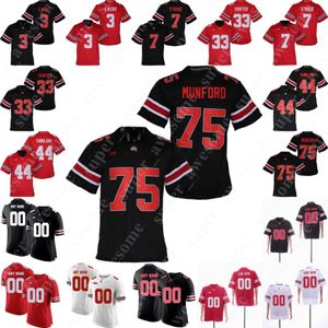 NCAA Ohio State Buckeyes Jersey Steele Chambers Lejond Cavazos Jakailin Johnson Kvaughan Pope Ty Hamilton Noah Ruggles Jesse Mirco EMEK 176r