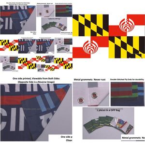 BANNER FLAGS Maryland Bassnectar Flag 3ft 3ft da 5ft 100d poliestere decorativo e stendardi Dropse consegna giardino feste feste