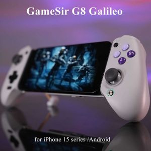 8 Kontroler gier typu mobilnego typu C Gamepad z Hall Effect Stick odpowiedni do zdalnego odtwarzania gier w chmurze na iPhonie 15 Android PS J240507