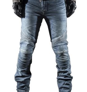 Neuankrangmotorbike Racing MTB Bike Jeans Motorrad Men039s Casual Cowboyhose mit PADS5840345