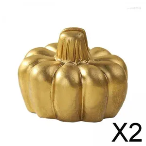 Flaskor 2xpumpkin Place Card Holder Name Holder för Centerpieces Christmas Party