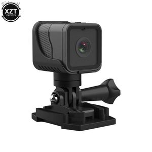 Mini Kameralar Yeni Mini Spor Kamerası 4K HD 1080P F2.4 Spor DV 12m Su Geçirmez Kablosuz WiFi Açık Mekan Bisiklet ve Dalış için Mini Kamera WX