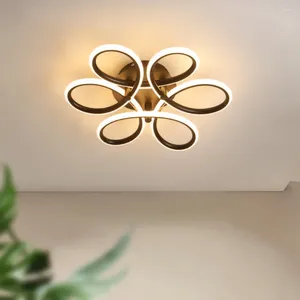 Lampki sufitowe Nowoczesna atmosfera żyrandol minimalistyczny korytarz LED LED dekoracyjna lampa oświetleniowa metal do oprawek