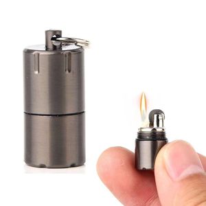 Mini retro -chave de querosene -chave de querosene Tocha de chama para cigarro e charuto