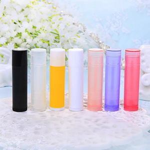 Storage Bottles 10pcs 5g Color Lipstick Tube Protable Mouth Wax Lip Cosmetic Packaging Sub-Bottling DIY Wholesale